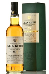 Glen Keith 25 years old - виски Глен Кит 25 лет 0.7 л