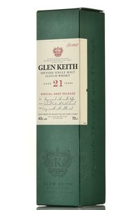 Glen Keith 21 years old - виски Глен Кит 21 год 0.7 л