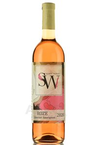 Вино Розе Каберне Совиньон 2020 год 0.75 л сухое розовое ГКФХ Сухов