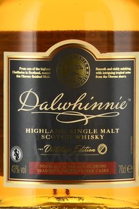 Dalwhinnie Distillers Edition 2006/2021 - виски Далвини Дистиллер’с Эдишн 2006-2021 0.7 л в п/у