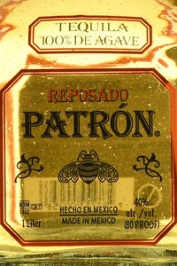 Patron Reposado - текила Патрон Репосадо 1 л в п/у