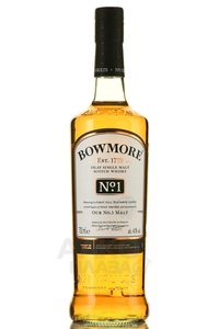 Bowmore No.1 - виски Боумор №1 0.7 л в п/у + 2 стакана