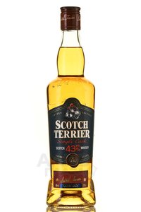 Scotch Terrier Single Cask - виски Скотч Терьер Сингл Каск 0.5 л