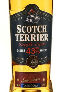 Scotch Terrier Single Cask - виски Скотч Терьер Сингл Каск 0.5 л