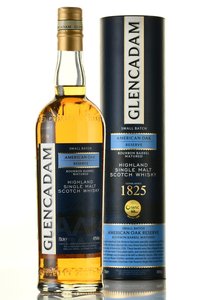 Glencadam American Oak Reserve Bourbon Barrel Matured - виски солодовый Гленкадам Американ ОАК Резерв Бурбон Баррел Мэйчурд 0.7 л в тубе