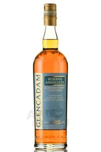 Glencadam Reserva Andalucia Oloroso Sherry Cask Finish - виски солодовый Гленкадам Рисерва Андалучия Олоросо Шерри Каск Финиш 0.7 л в тубе