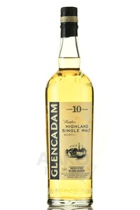 Glencadam Single Malt Scotch Whisky 10 Years Old - виски солодовый Гленкадам Сингл Молт Скотч 10 лет 0.7 л в тубе