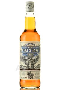 For Peat’s Sake Blended Scotch Whisky - виски купажированный Фор Питс Сейк 0.7 л