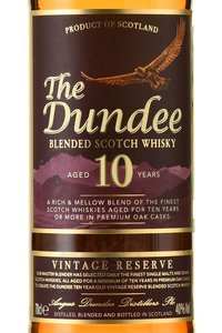 The Dundee Blended 10 Years Old - виски Данди 10 лет 0.7 л