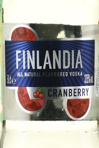 Finlandia Cranberry - водка Финляндия Крэнберри 0.5 л