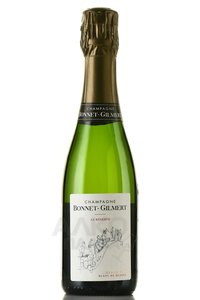 Bonnet-Gilmert La Reserve Grand Gru Blanc de Blancs - шампанское Бонне-Жильмер Ля Резерв Гран Крю Блан де Блан 2019 год 0.375 л белое брют