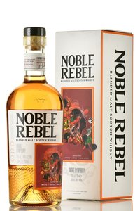 Noble Rebel Smoke Symphony Blended Malt - виски Нобл Ребел Смоук Симфони Блендед Молт 0.7 л в п/у