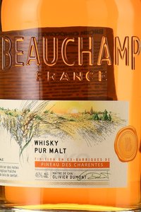 Beauchamp - виски односолодовый Бошам 0.7 л