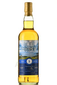 Glen Cooper 5 years Single Malt Scotch Whisky - виски Сингл Молт Глен Купер 5-летний 0.7 л