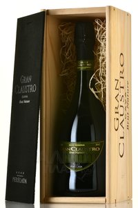 Cava Perelada Gran Claustro Brut Nature Brut Nature - вино игристое Кава Перелада Гран Клаустро Гран Резерва Брют Натюр 2017 год 0.75 л белое брют в д/у