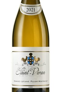 Domaine Leflaive Saint-Veran - вино Сен-Веран Домэн Лефлев 2021 год 0.75 л белое сухое