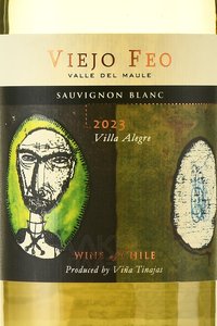 Viejo Feo Sauvignon Blanc - вино Вьехо Фео Совиньон Блан 2023 год 0.75 л белое сухое