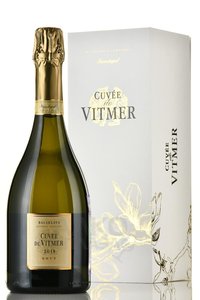 Cuvee de Vitmer Blanc de Blancs - вино игристое Кюве де Витмер Блан де Блан 0.75 л