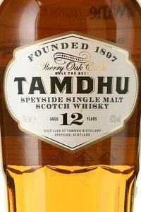 Tamdhu 12 years old gift box - виски Тамду 12 лет 0.7 л п/у