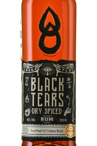 Black Tears Spiced - ром Блэк Тирс Спайсд 0.7 л