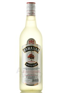 Hawaiian Premium White Rum - ром Гавайский Премиум Вайт 0.7 л