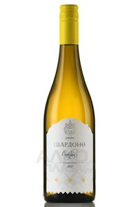Вино Шардоне Имение Сикоры 0.75 л белое сухое