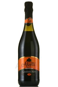 Aleotti Lambrusco dell`Emilia Rosso - игристое вино Алеотти Ламбруско дель Эмилия Россо 0.75 л