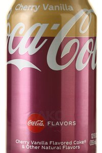 Coca-Cola Cherry - напиток безалкогольный сильногазированный Кока-кола Вишня 355 мл ж/б