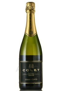 Colet Grand Cuvee Classic Penedes - вино игристое Классик Пенедес Колет Гран Кюве 0.75 л белое экстра брют