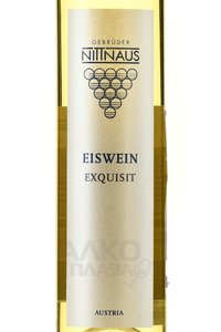 Nittnaus Eiswein Exquisit - вино Ниттнаус Айсвайн Эксквизит 2021 год 0.375 л белое сладкое