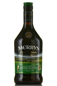 Merrys Irish Cream - ликер Мэррис Айриш Крем 0.7 л