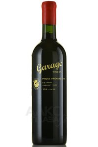 Garage Wine Co Cabernet Franc - вино Гараж Вайн Ко. Каберне Фран 2018 год 0.75 л красное сухое